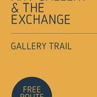 There’s a walking trail between the two galleries, The Exchange and Newlyn Art Gallery. This walk shows part of the trail.  