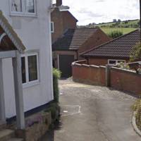 Once you reach the end of Cross Lane, turn left and head along the footpath