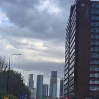The city scape will come in to view on the left, walk down Chester Road, towards it