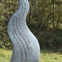 You’ll spot some wavy sculptures as you wander. These are known as the Sutton Manor Waves and were installed in 2012.