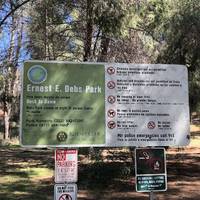 Start at Ernest E. Debs Park, it’s open dawn until dusk. Make sure you read the notices and follow the advice. There is parking here.