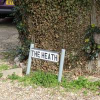 Turn left onto The Heath.