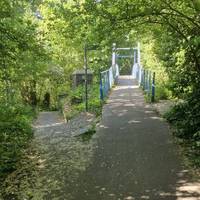 You can pick up the Ring at this blue bridge.