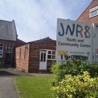 Just to the left on Cromwell Avenue JNR8 is home to Whalley Range Community Forum