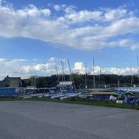 There are two free car parks