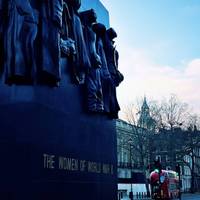 Here we have the first monument. The Women of WWII. Funded by Betty Boothroyd who won £1M on Celebrity Who Wants To Be A Millionaire.