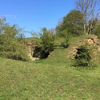Pass some kilns, there was a quarry around here many years ago