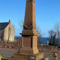 The war memorial garden is well kept in all seasons