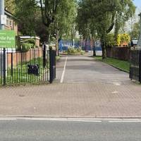 Entrance to Coalville Park on London Road