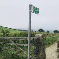 Start at the footpath sign on Soughley Lane. You can park by the road or in the car park at nearby Wyming Brook.