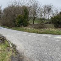 The road opposite where you go is called Stone Road.