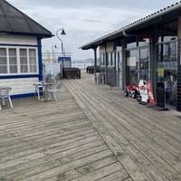 Ha’Penny Pier was built in 1853. It’s name originated from the half penny toll that was charged. The cafe is a nice stop.