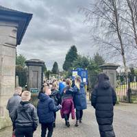 Turn left into Wilton Cemetery.