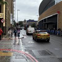 Enter Hayes Galleria opposite the main entrance to London Bridge station in Tooley Street.