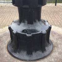 Capstan for pulling boats from the river into the dock