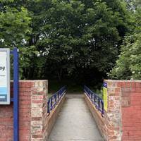 Exit the station via this ramp.