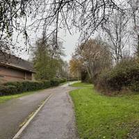 Walk uphill, passing Shaw Ridge (bowling/cinema) on your left.