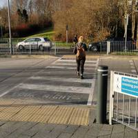 Start from Radcliffe Bus Station. With the Lidl car park behind you, cross the zebta crossing via the tactile paving towards Dale Street.