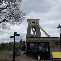 Start at the Clifton toll booth and walk through the old turnstile.