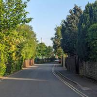 Hillside is part of cycle route 6 and is a fabulous green corridor running along the Leen which will appear on your left