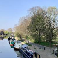 The Hackney Cut was built in 1769 to straighten the navigation of the River Lee.