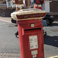 Look out for fun post box toppers
