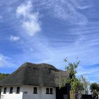 There are also toilets located here and within the park which we are heading to after this. Check out the thatched roof!