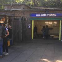 Welcome to Section 12 of the Capital Ring. Start by taking the Priory Gardens exit at Highgate station at head straight into Priory Gardens.