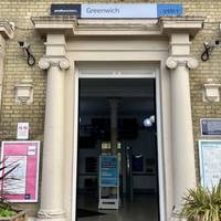 This walk starts at Greenwich train station. There are toilets inside the station.