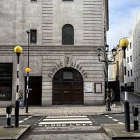 Immediately after, turn right and use the zebra crossing on Porchester Road.