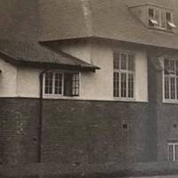 As with all houses at Moor Pool, high quality materials were used in the building of the Hall, including pine flooring and lime render.