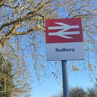 Welcome to this historic walk around Sudbury. We’re starting the walk from Sudbury station.