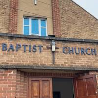 Start with your back to Carlton Baptist Church and walk to the left along Station Road.