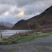 Right hand path towards anglers crag