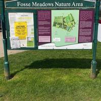 Park at Fosse Meadows. There is a car park here for those who need it. The walk begins in the second car park.