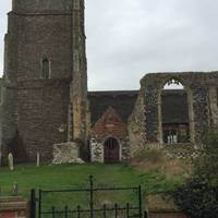 St Andrews Church is an old ruin in Covehithe. There's a church within a church. Pop in and have a spy. 