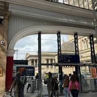 The walk begins at Liverpool Lime Street station. Head out the station exit towards Lime St.