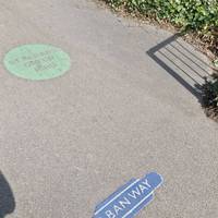 The Alban way is thr old trainline which connected St Albans with Hatfield.