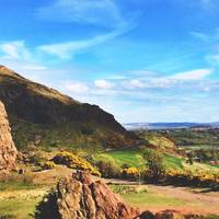 Here you are, place at which you pointed finger to. Top of a mountain and valley to take a break at...