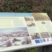 There is an information board beside the reserve entrance.  It explains the site’s prior history as an explosives factory, 1865 to 1995