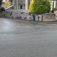 After a 100m or so turn into Julian Road staying on the right hand side