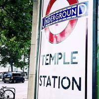 Start at Temple Underground Station. I recommend completing this walk on a weekday lunchtime as the gardens have limited opening hours.