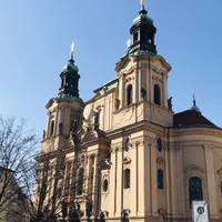 Prague has two Baroque churches of St Nicholas, both built by Kilian Ignac Dientzenhifer. The other one is in Malá Strana. 