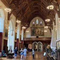 The great hall.