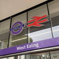 Welcome to West Ealing. The walk begins just outside the train station, served by frequent Elizabeth Line trains.