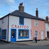 Across the road is Craftco, which opened in 1987 by ten local craftspeople who wanted to showcase the talents of local artists.