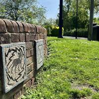 Keep an eye out for the Hounds of Hackney Downs mosaics