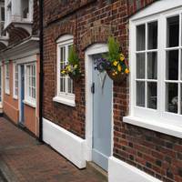 Start by heading north-west these lovely houses on Farningham High Street. Can you spot the house that was once the village bakers?