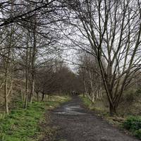 You can head straight to the fields or this way, to your right, toward the courtyard which is where we headed first