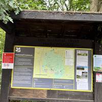 This walk starts at Outwood Common, Redhill where there is a National Trust car park (RH1 5PW). This walk is dog friendly and kid friendly.